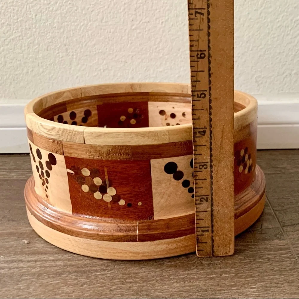 Vintage Wooden Bowl